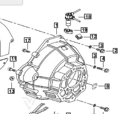 Roxor Engine Crank Speed Sensor