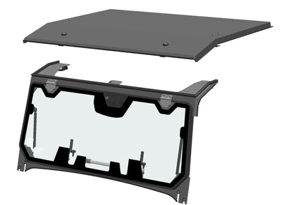 Roxor Full Flip up Windshield & Roof Combo