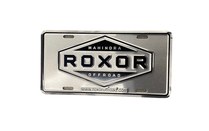 Roxor License Plate