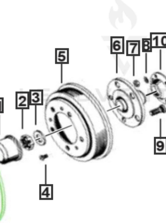 Roxor Rear Brake Drum