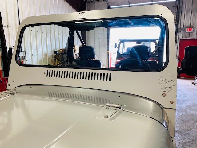 Roxor "Vented" Windshield Frame with CJ Glass