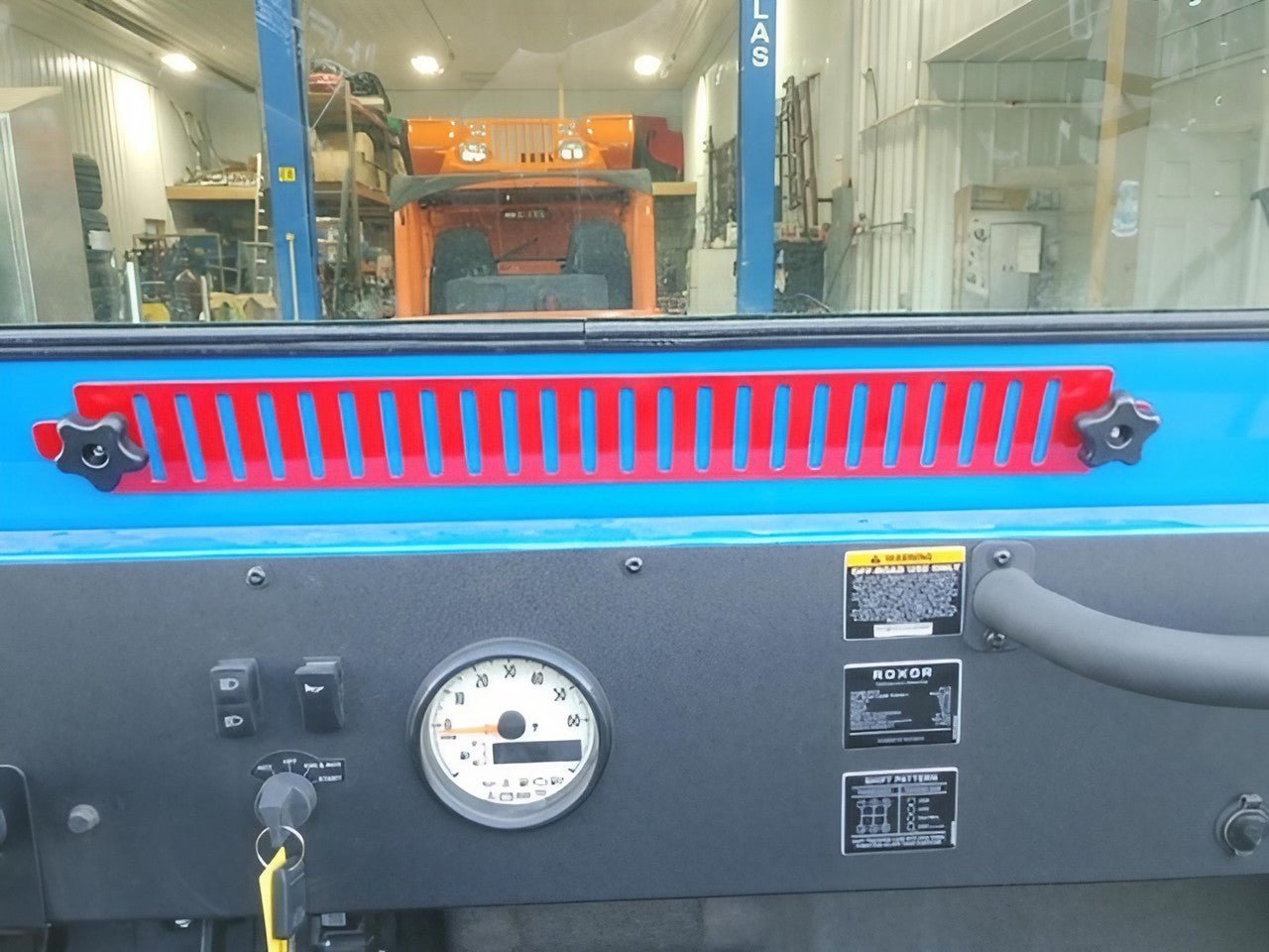 Roxor "Vented" Windshield Frame with CJ Glass