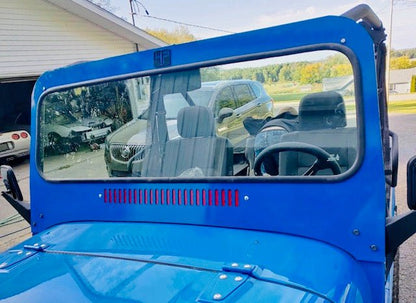 Roxor "Vented" Windshield Frame with CJ Glass