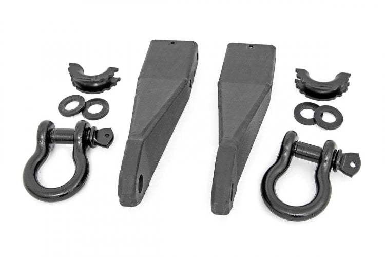 Rough Country Tow Hook Brackets GMC Sierra 2500 HD 2WD/4WD (2020-2026)