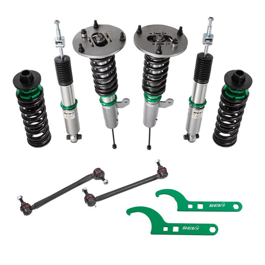 Rev9 Hyper-Street 3 Coilover Kit for BMW 4-Series RWD (F32/F33/F36) 2014-2016 – Inverted Front Shocks (3-Bolt)