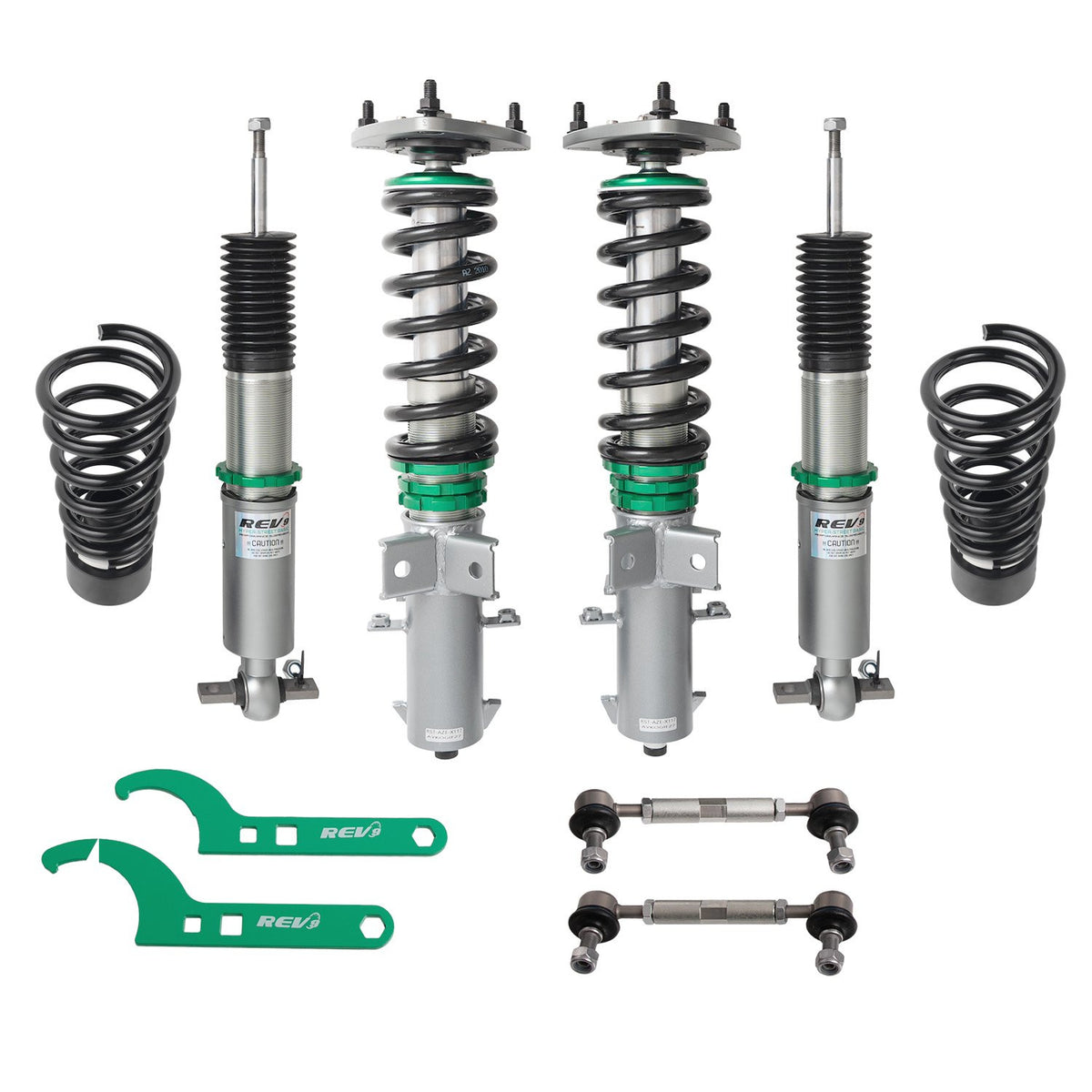 REV9 Hyper-Street 3 Coilovers for Ford Mustang S650 2024-2027 – Inverted Front Shocks Non-MagneRide