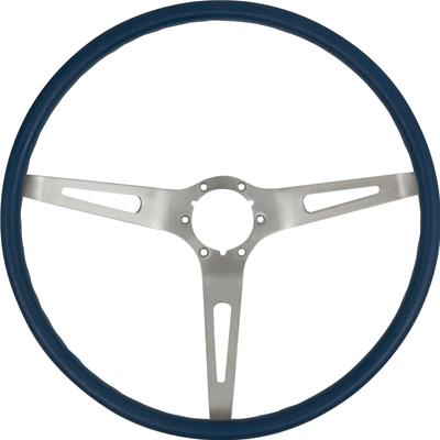 STEERING WHEEL 63 VETTE BLU