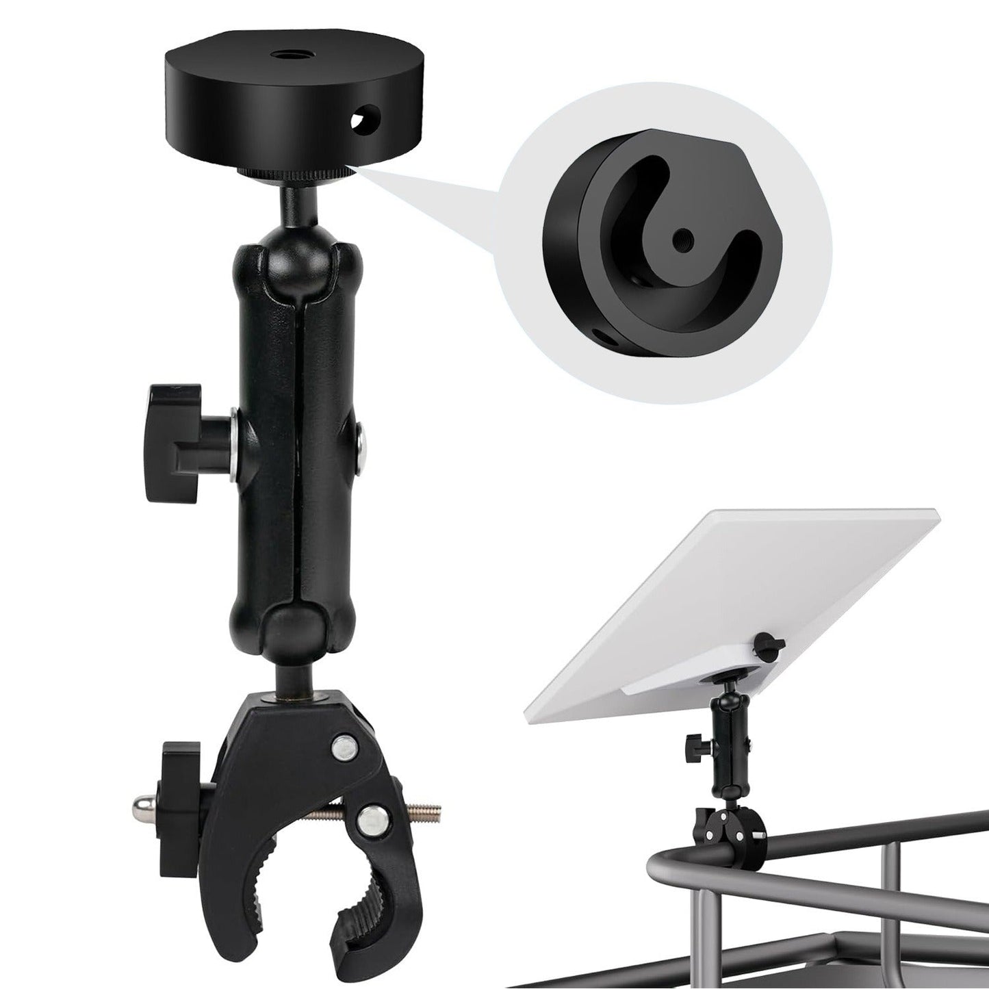 Starlink Mini RV Clamp Mount | Heavy-Duty Portable Mount