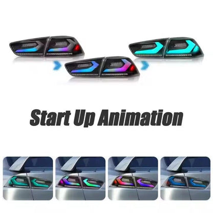 NTXGlow LED Tail Lights RGB/Plug N Play (2008-2018 Mitsubishi Lancer))