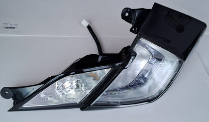 NTXGlow Clear Tail Light Lenses (2016-2020 Honda Civic Coupe)