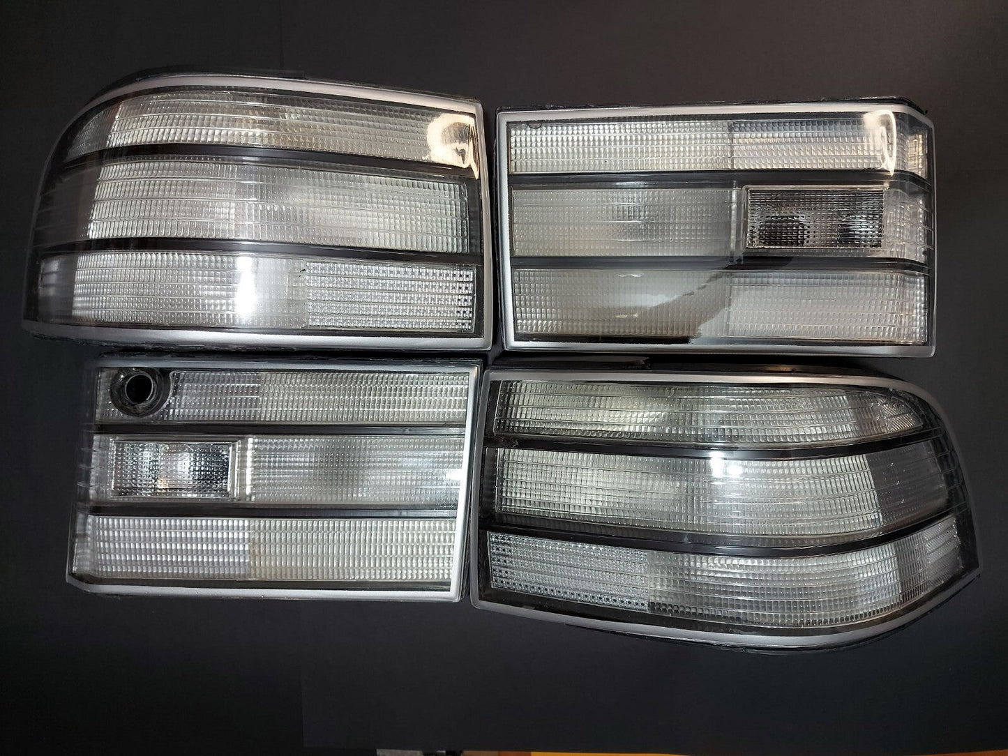 1990-1994 LEXUS LS400/CELSIOR UCF10 UCF11 CLEAR TAIL LIGHT LENSES