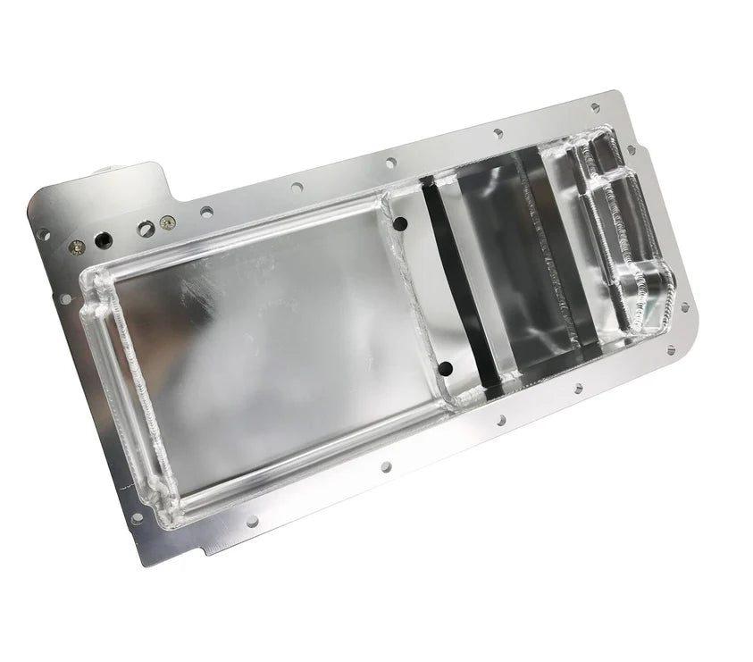 BULL BOOST PERFORMANCE Racing Front Sump Aluminum LS Oil Pan Kit With Billet Oil Filter Adapter
