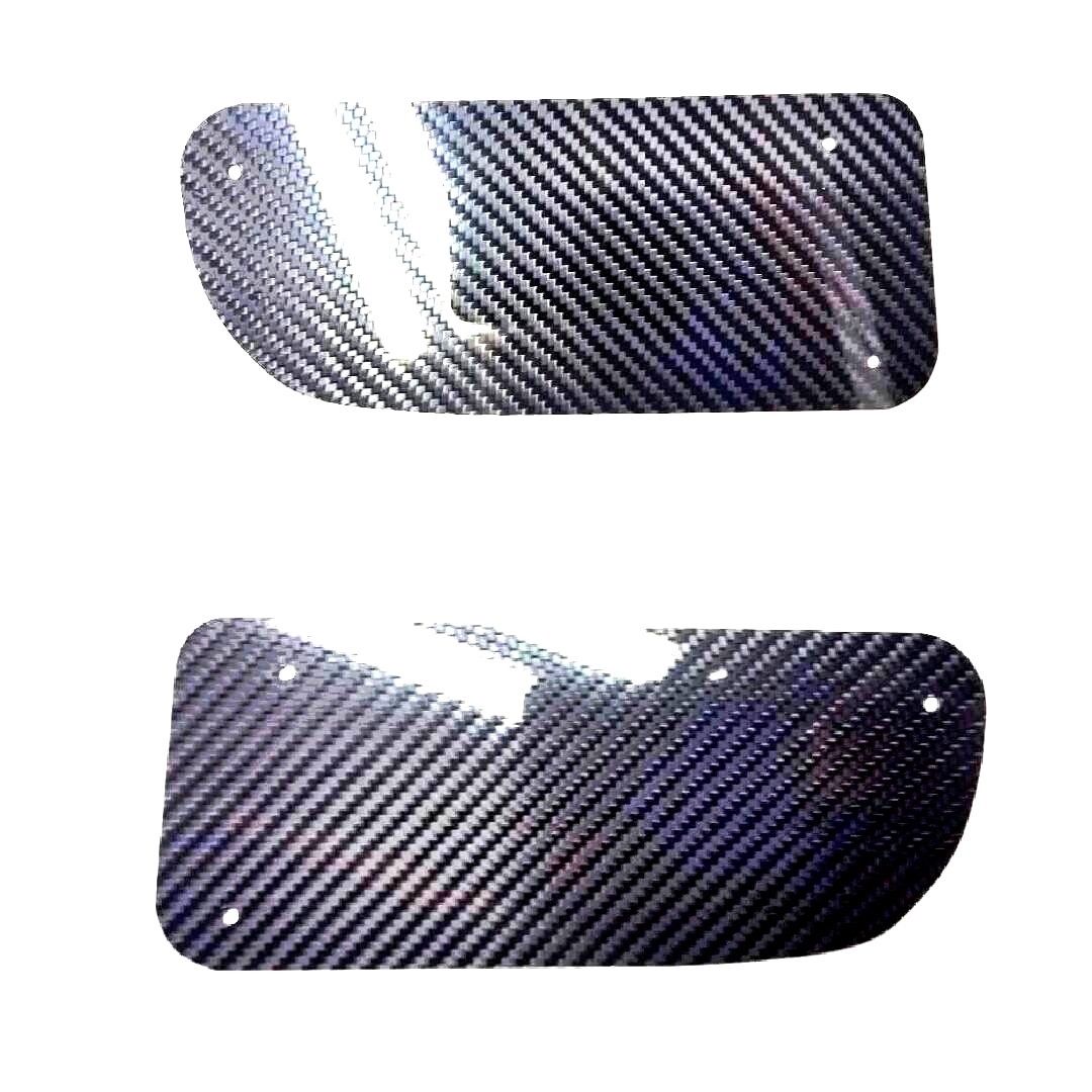 CARBON FIBER Honda Civic EG EG6 Front Bumper JDM Air Duct DELETE PANEL for 92-95 Honda Civic