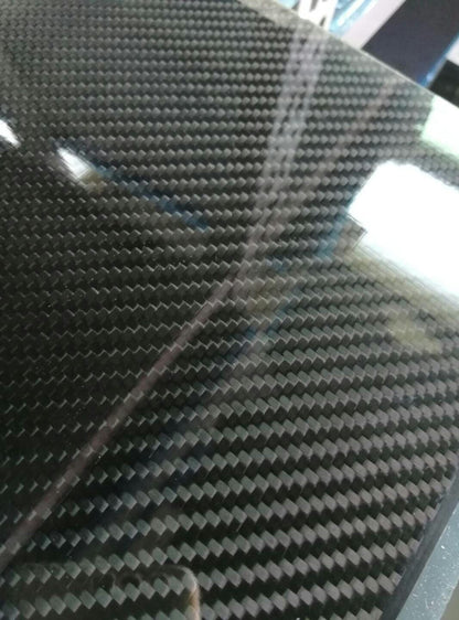 CARBON FIBER JDM SUNRISE Front License Plate Delete for Subaru WRX Impreza STi