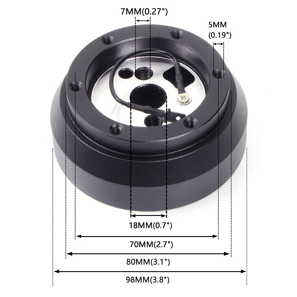 GENERAL PERFORMANCE Short Hub Adapter 171H Jeep Wrangler TJ JK