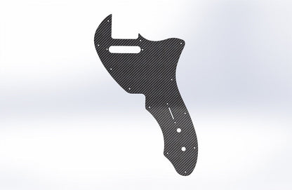 CARBON FIBER Pickguard fits 69 Telecaster for Tele Thinline Re-Issue Style guitar