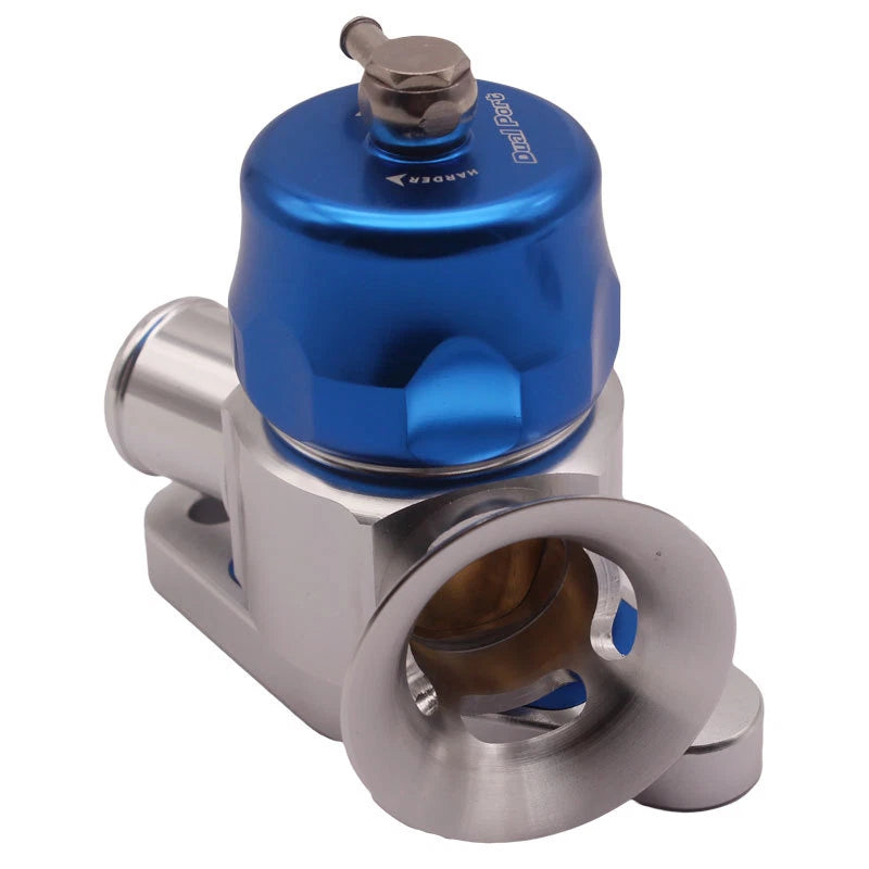 GEN Performance Adjustable Dual Port Blow Off Valve (Blue) for 2008-2015 Subaru WRX / STI / Forester XT