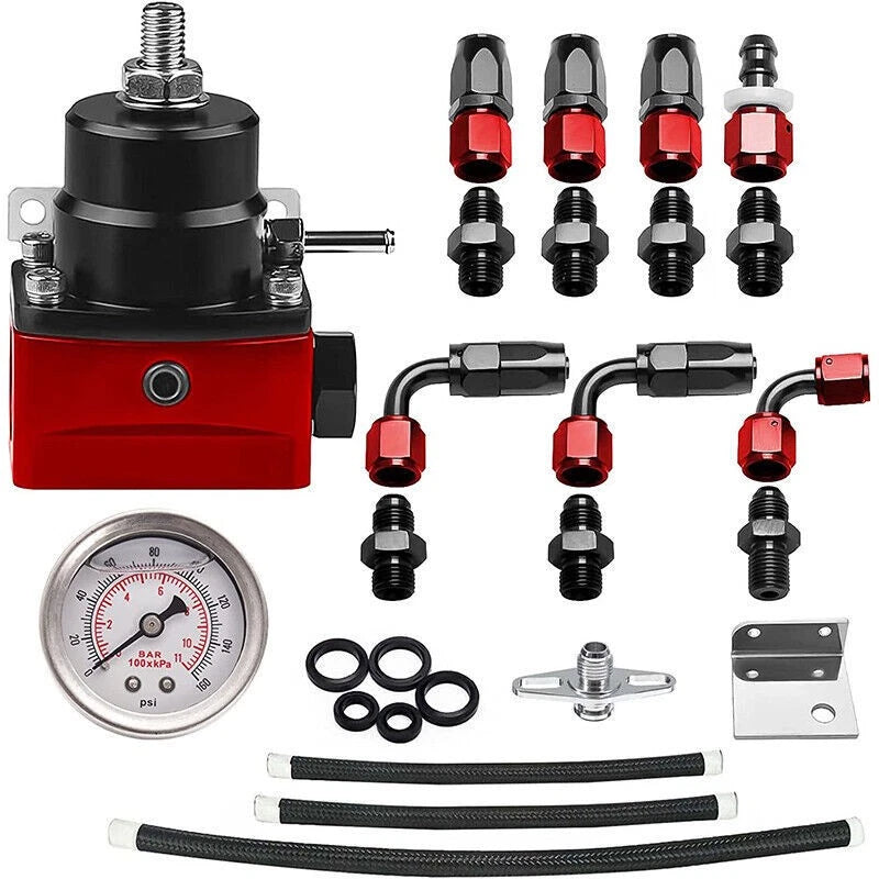 GEN PERFORMANCE RS-SERIES FUEL PRESSURE REGULATOR WITH GAUGE