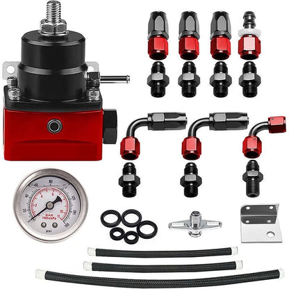 GEN PERFORMANCE RS-SERIES FUEL PRESSURE REGULATOR WITH GAUGE