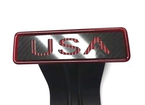 CARBON FIBER USA 3rd Rear Brake Light Cover For Jeep Wrangler JK 2007-2017