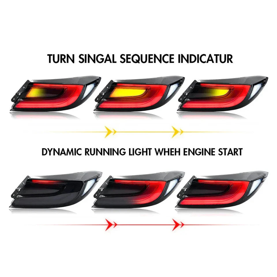 NTXGlow Smoked LED Tail Lights (2021-2025 Toyota GR86 & Subaru BRZ)- invoke concepts