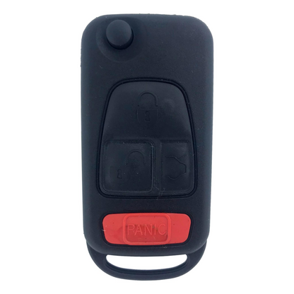 Mercedes 1998-2005 4 Button Flip Key Replacement Shell HU39