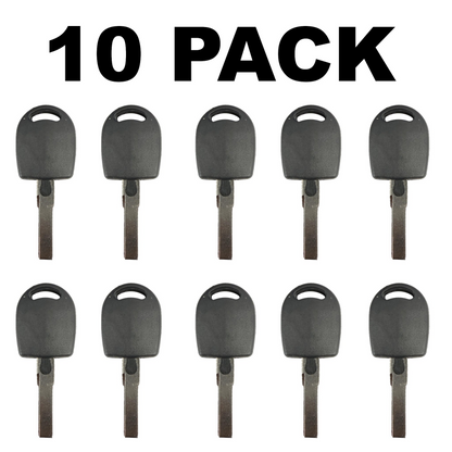 Audi Volkswagen Transponder Key Shell HU66 (10 Pack)