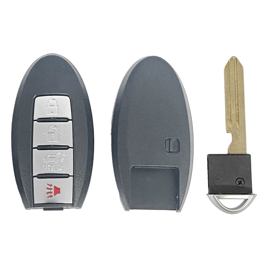 Nissan 4 Button Replacement Shell w/ Hatch For CWTWB1U787 | Aftermarket