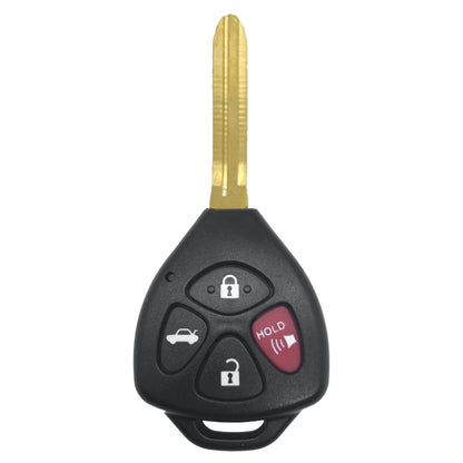 Toyota Scion 4 Button Remote Head Key Shell 2005-2012