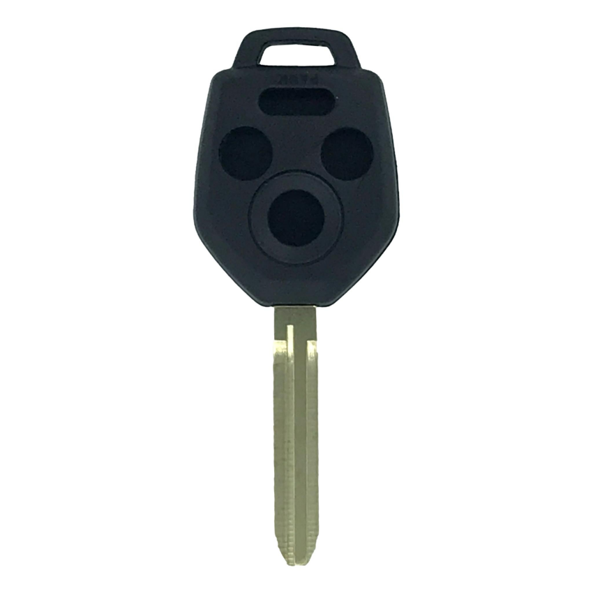 Subaru 4 Button Remote Head Key Shell Replacement - No Buttons