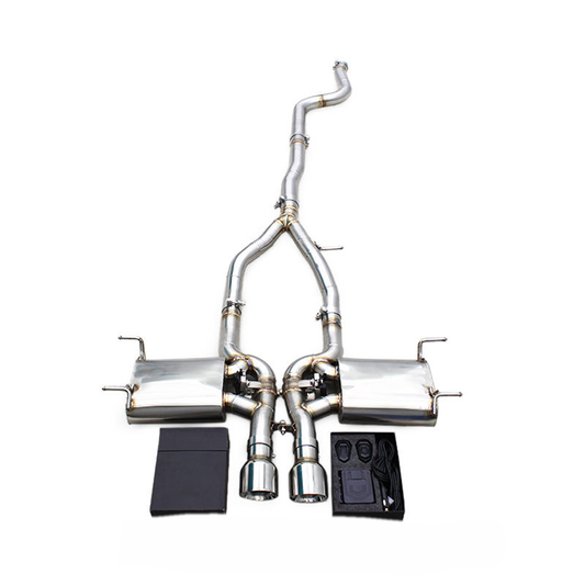 Valved Stainless Steel Performance Exhaust System for Jaguar F‑TYPE 3.0T