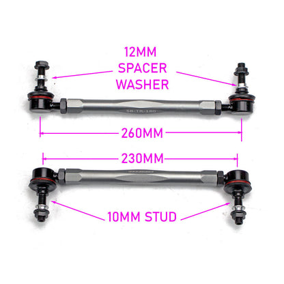 GODSPEED PROJECT Mitsubishi Outlander Sport 2011–2024 Adjustable Front Sway Bar End Links