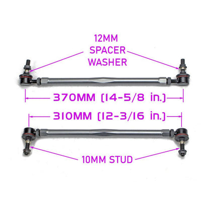 Godspeed Nissan Altima 2013-2019 Front Anti-Sway Bar Adjustable Links, OE Replacement