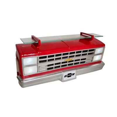 85 CHEVY TRUCK WALL SHELF RED