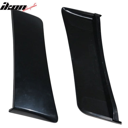 2015-2017 Ford Mustang Unpainted Side Window Louver Rear Fender Scoop