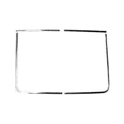 MOLDINGS REAR WINDOW SS SET OF