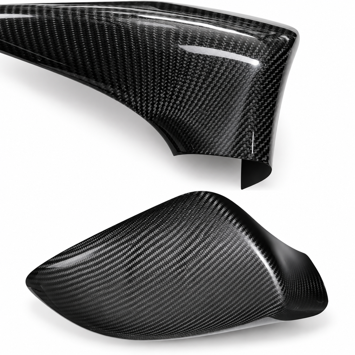 TR Style Full Carbon Fiber Mirror Covers Caps for Lexus IS ES RC LS LC UX