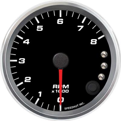 TACHOMETER 0-8000 RPM 3.375IN