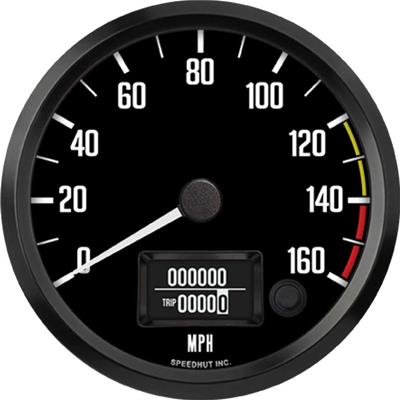 SPEEDOMETER GPS 4.5IN 160MPH