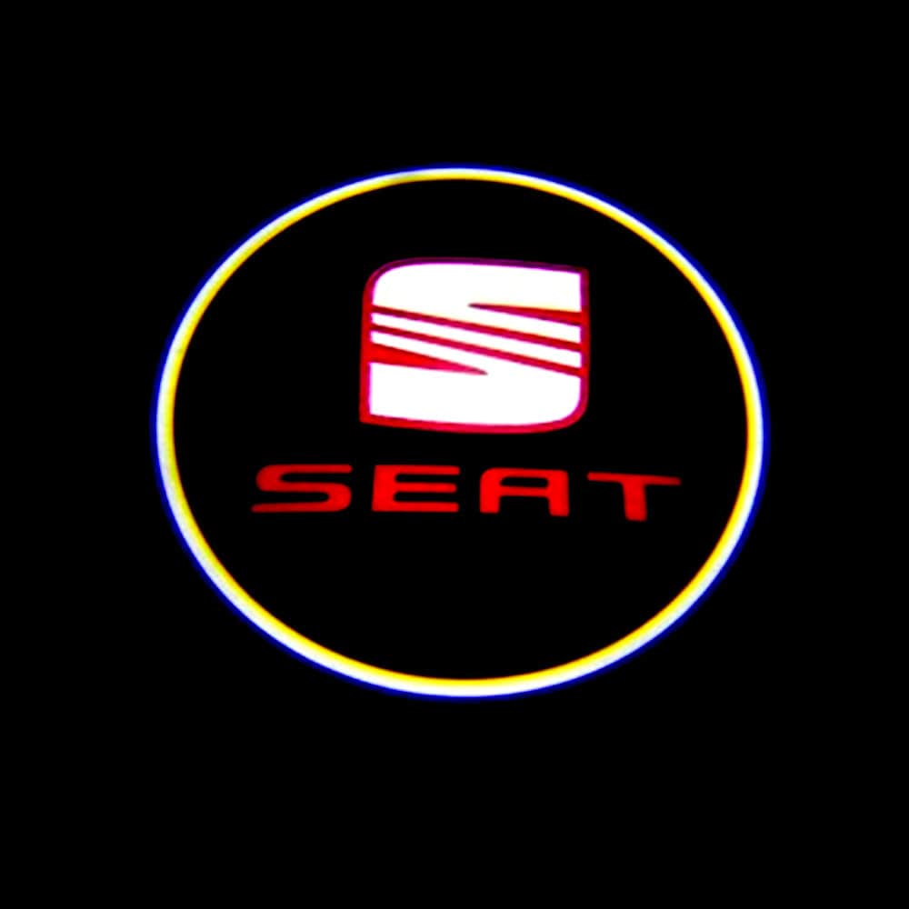 SEAT Leon 1st Gen ABT/Cupra Premium Door Puddle Lights Various Designs 1999–2004