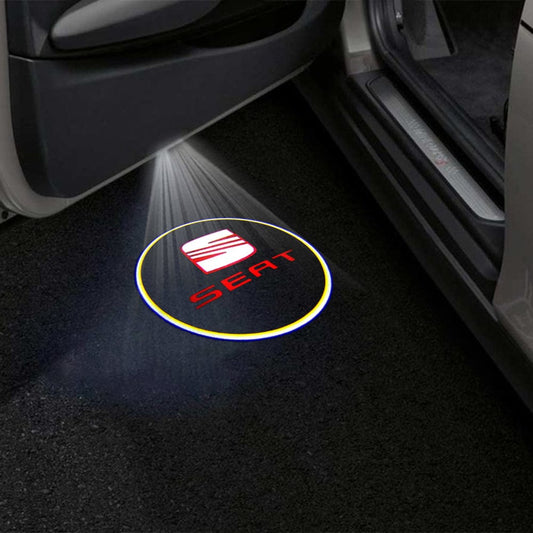 SEAT Alhambra MK1 7M Premium Door Puddle Lights Various Designs 1996–2011