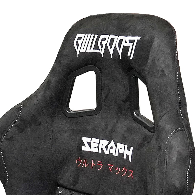 BULL BOOST Ultra-Max Seraph Racing Bucket Seats with Slider Rails – Pair