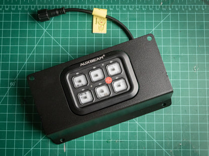 Polaris RZR 200 EFI Auxbeam 6-Gang Switch Panel Mount (2022+)