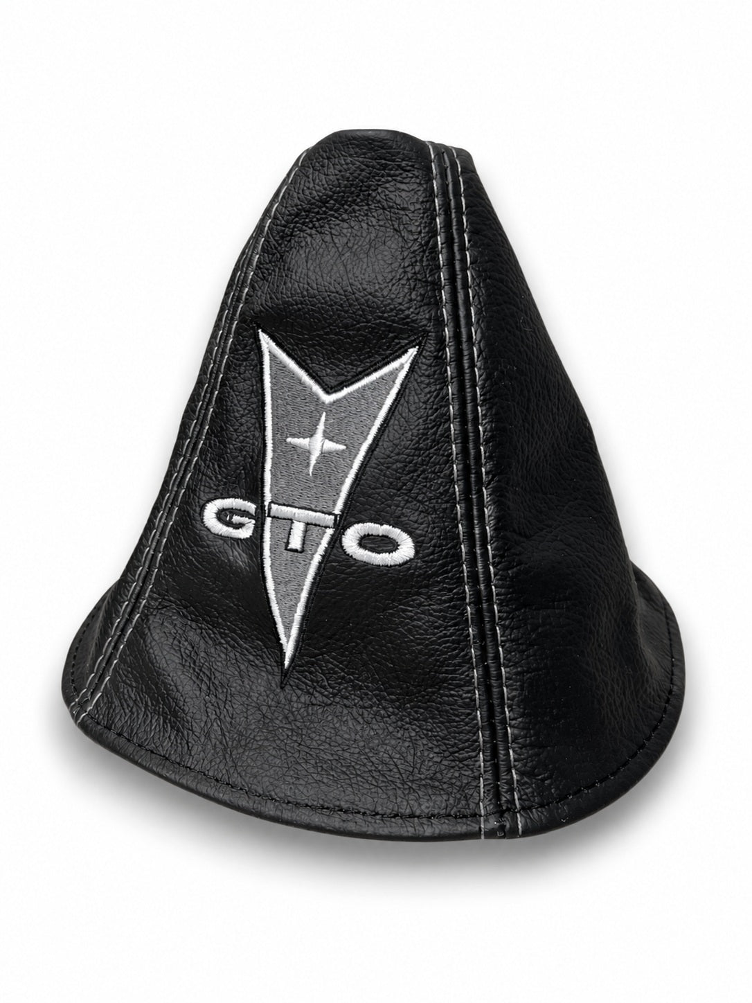 Custom Embroidered Leather Shift Boot Cover for Pontiac GTO 2004 - 2006