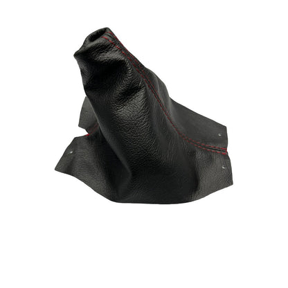 1989-1996 Chevy Corvette C4 Genuine Leather MANUAL Shift Boot Cover In Black