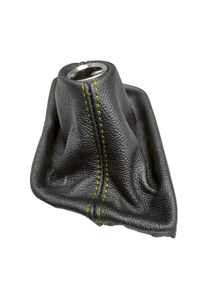 Fits For 2014 2015 2016 2017 Chevy Corvette C7 Genuine Leather Shift Boot Cover