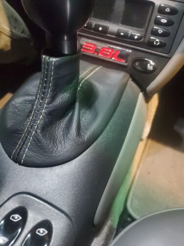 Genuine Leather MANUAL Shift Boot Cover For 1997-2004 Porsche Boxster 911 986 996