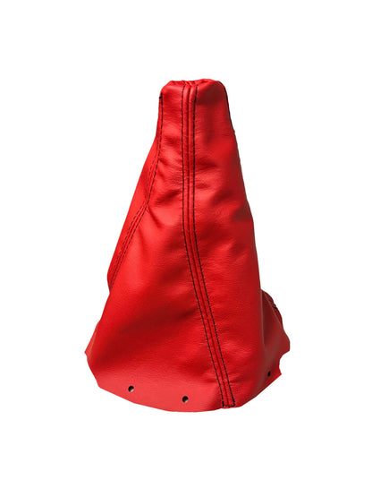 Torch Red Leather Emergency Brake & Shift Boot Cover For Ford Mustang GT 1994 1995 1996 1997 1998 1999 2000 2001 2002 2003 2004
