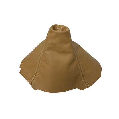 For Porsche 911 997 2005-2012 Genuine Leather Shift Boot Cover In Sand Beige