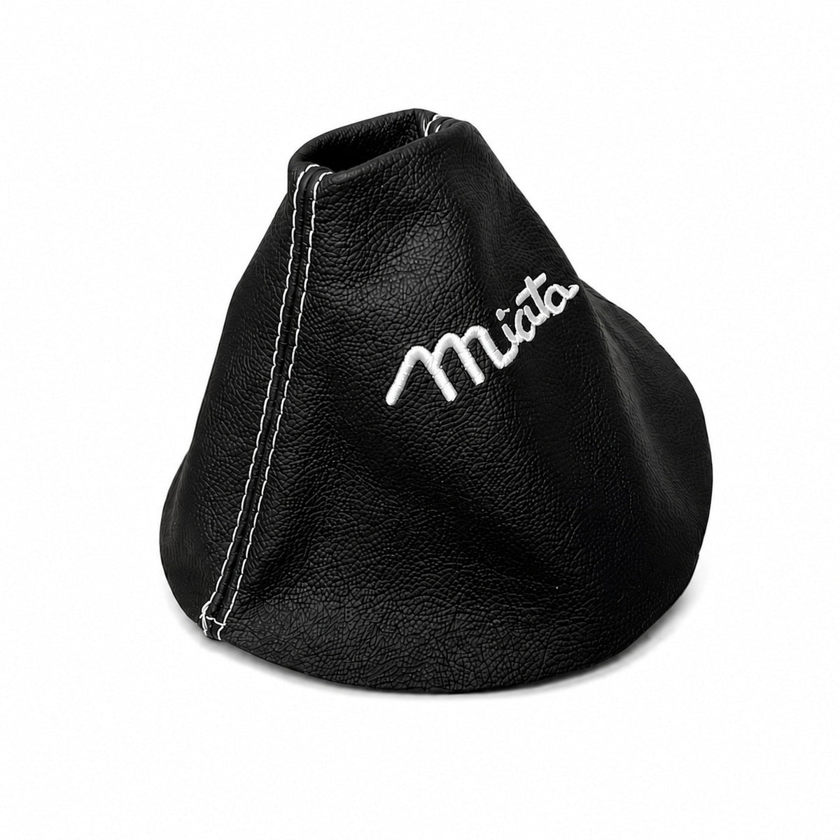 Custom Embroidery Leather Shift Boot Cover For Mazda MX-5 MK1 2005 2006 2007 2008 2009